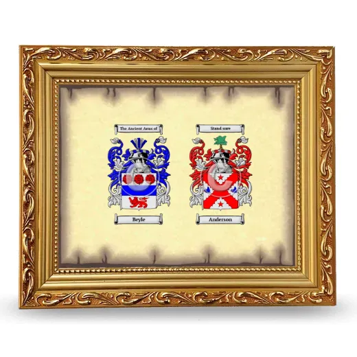 Anniversary Framed - Gold