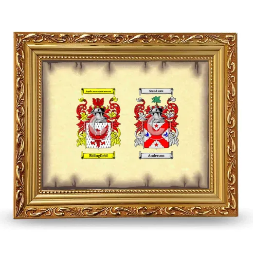 Anniversary Framed - Gold