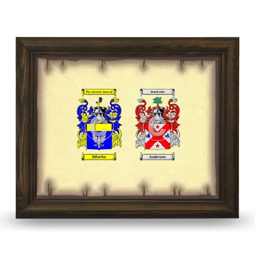 Anniversary Framed - Brown