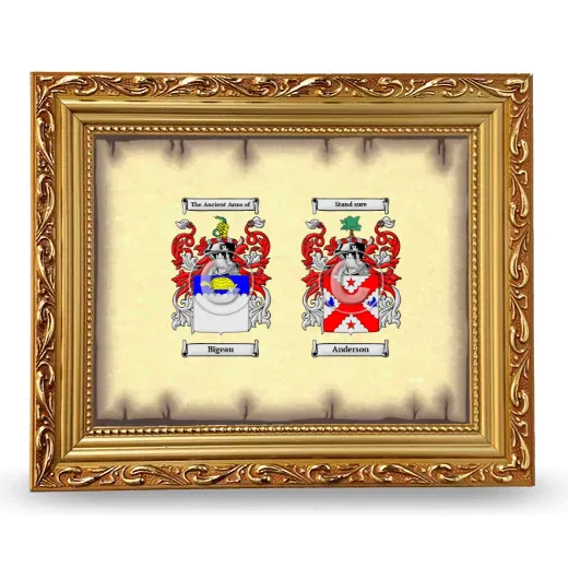 Anniversary Framed - Gold