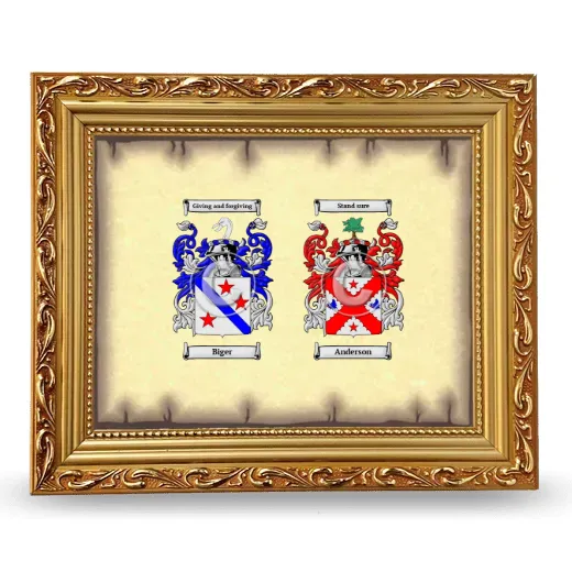 Anniversary Framed - Gold