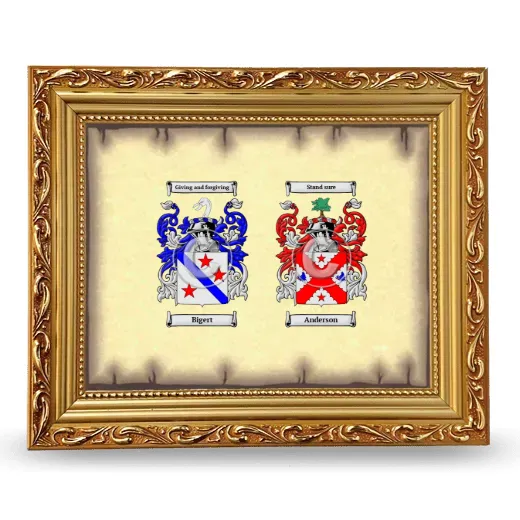 Anniversary Framed - Gold