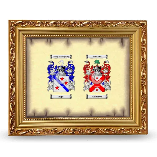 Anniversary Framed - Gold