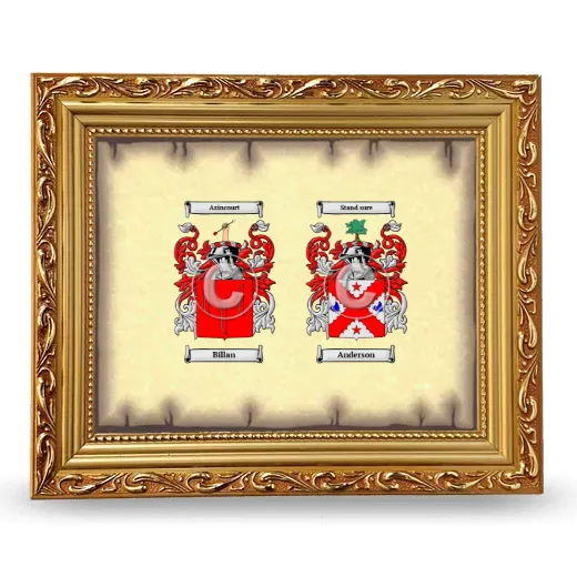 Anniversary Framed - Gold