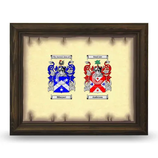 Anniversary Framed - Brown