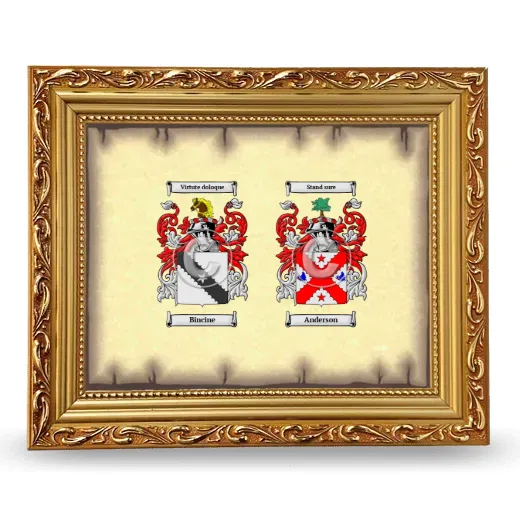 Anniversary Framed - Gold