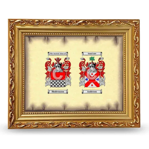 Anniversary Framed - Gold