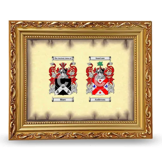 Anniversary Framed - Gold