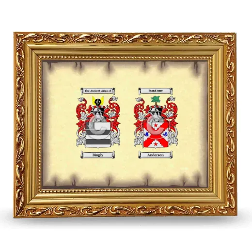 Anniversary Framed - Gold