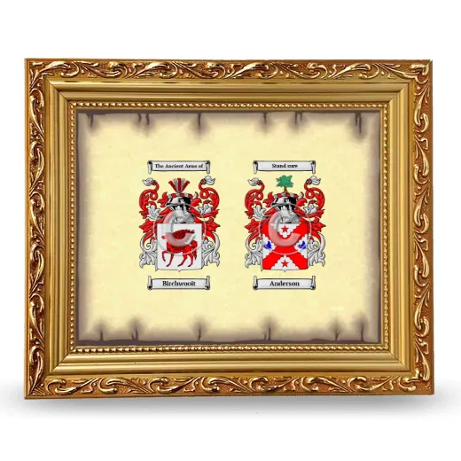 Anniversary Framed - Gold