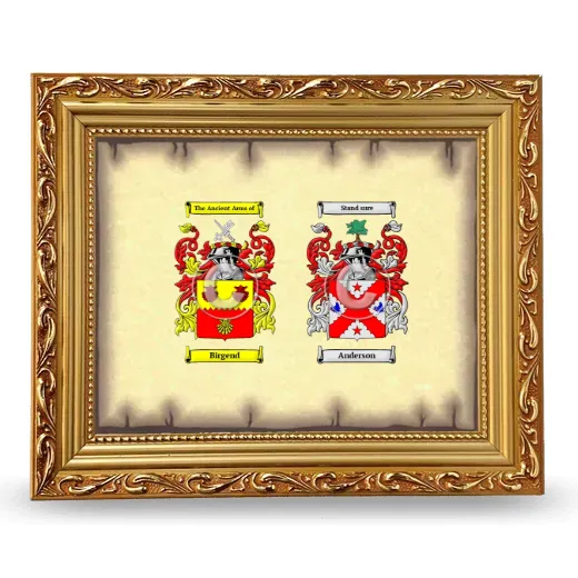 Anniversary Framed - Gold