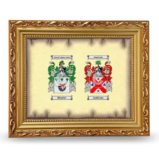 Anniversary Framed - Gold