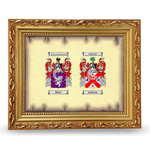 Anniversary Framed - Gold