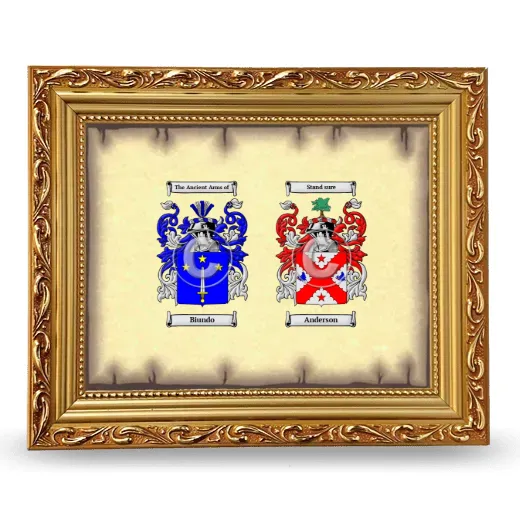 Anniversary Framed - Gold