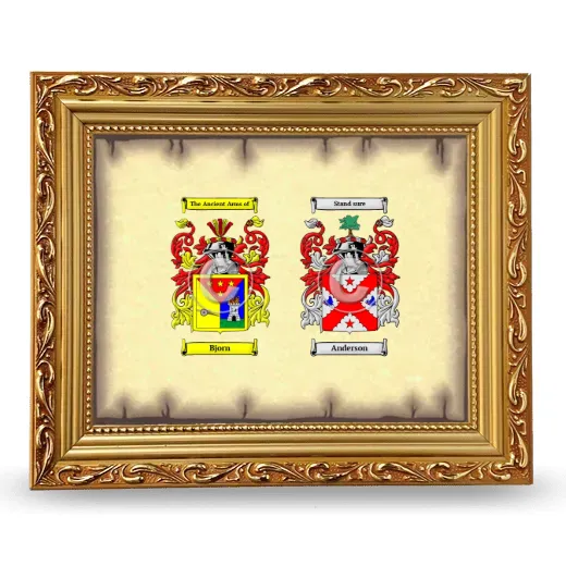 Anniversary Framed - Gold