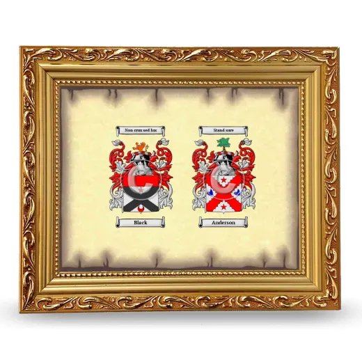 Anniversary Framed - Gold