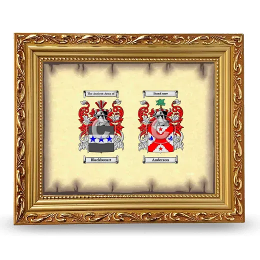 Anniversary Framed - Gold