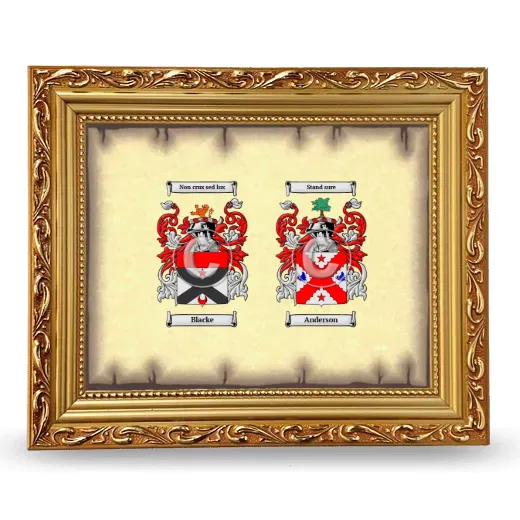 Anniversary Framed - Gold