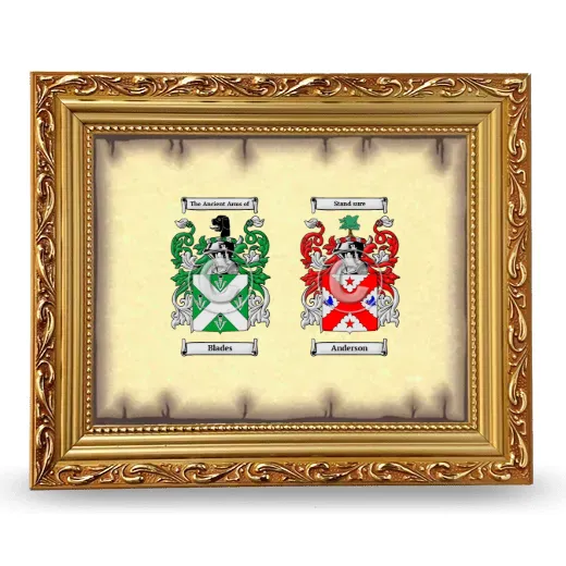 Anniversary Framed - Gold