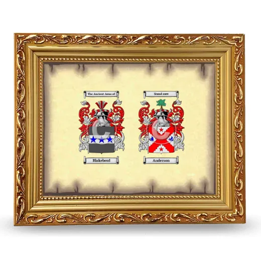 Anniversary Framed - Gold