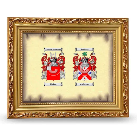 Anniversary Framed - Gold
