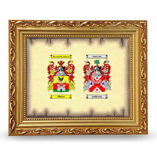 Anniversary Framed - Gold