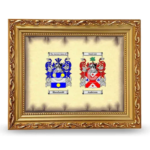Anniversary Framed - Gold