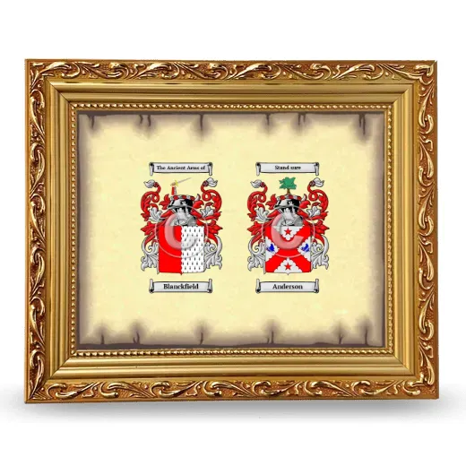 Anniversary Framed - Gold