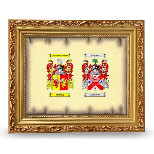 Anniversary Framed - Gold