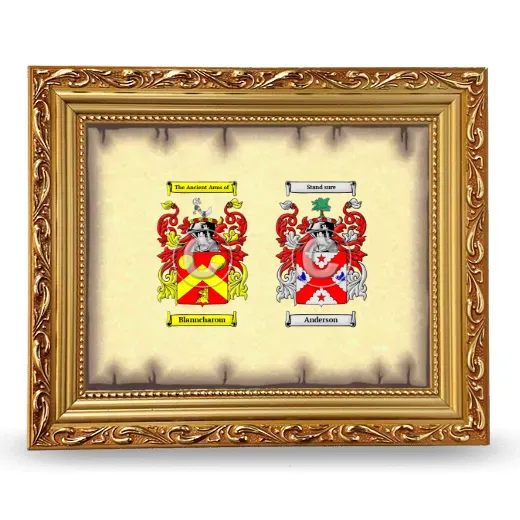 Anniversary Framed - Gold