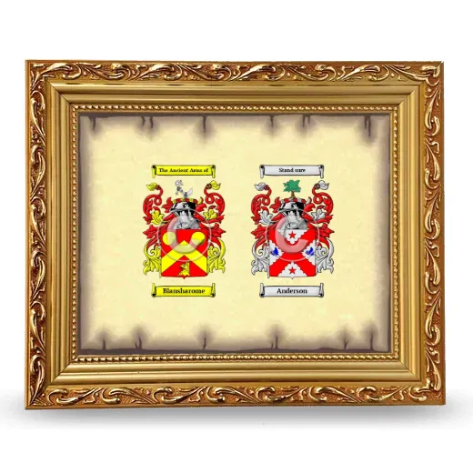 Anniversary Framed - Gold