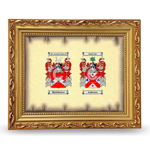 Anniversary Framed - Gold