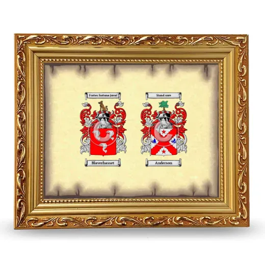 Anniversary Framed - Gold