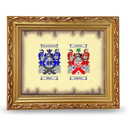 Anniversary Framed - Gold