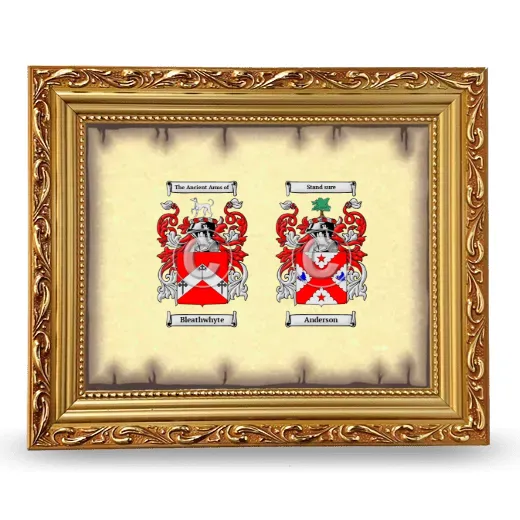 Anniversary Framed - Gold