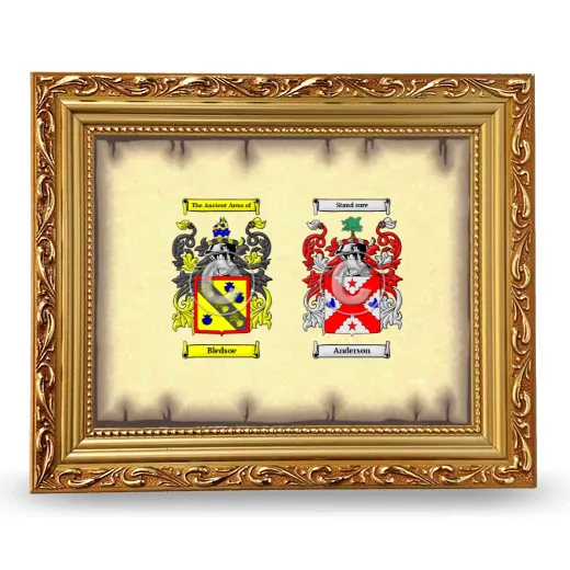 Anniversary Framed - Gold