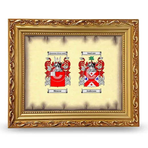 Anniversary Framed - Gold