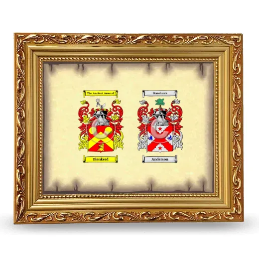 Anniversary Framed - Gold