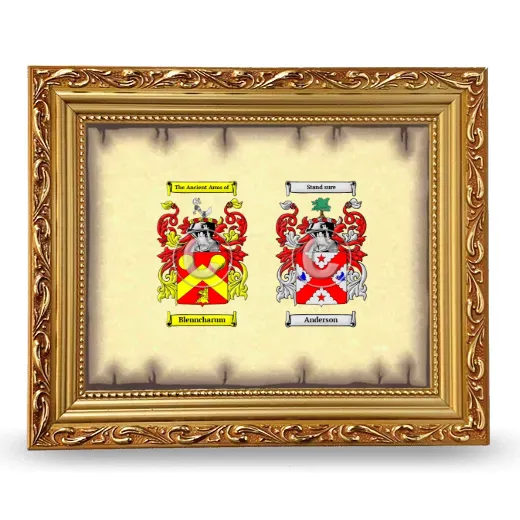 Anniversary Framed - Gold