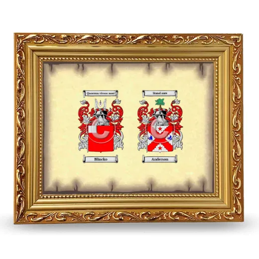 Anniversary Framed - Gold