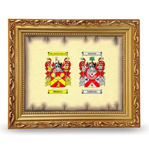 Anniversary Framed - Gold