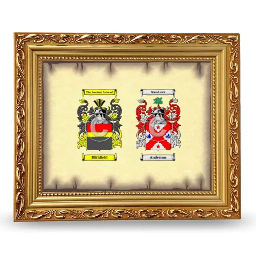 Anniversary Framed - Gold