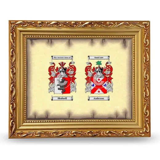 Anniversary Framed - Gold