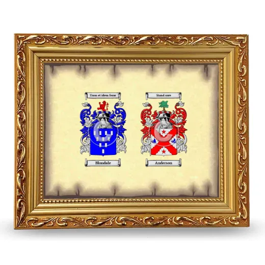 Anniversary Framed - Gold