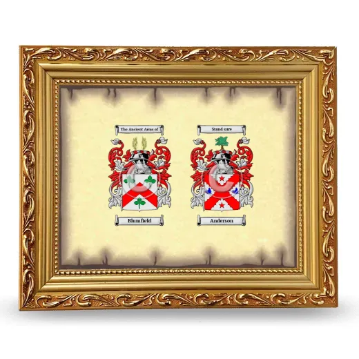 Anniversary Framed - Gold