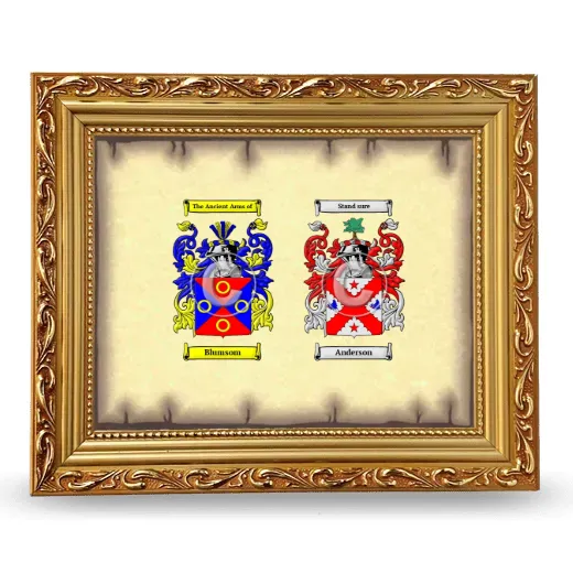 Anniversary Framed - Gold