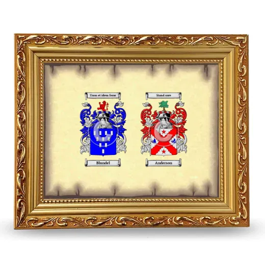 Anniversary Framed - Gold