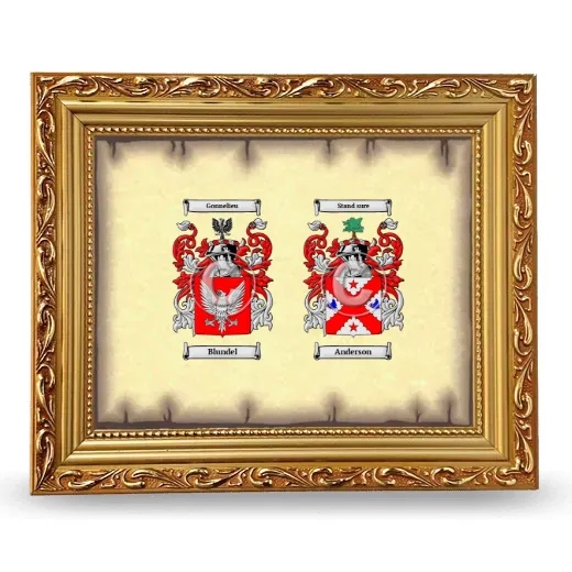 Anniversary Framed - Gold