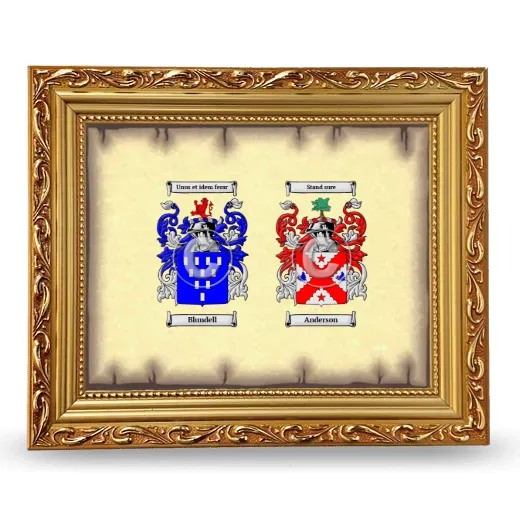 Anniversary Framed - Gold