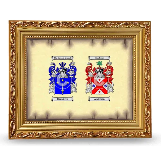 Anniversary Framed - Gold